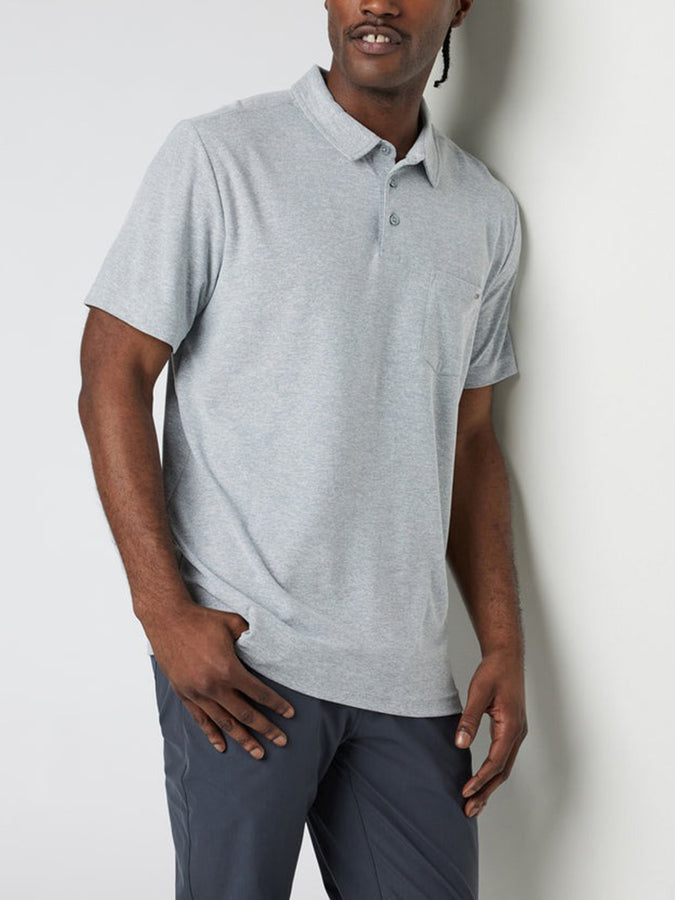 Vuori Ace Polo Spring 2025 | LIGHT GREY (LTG)