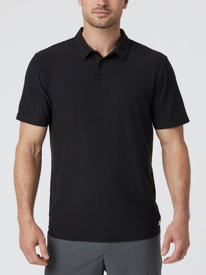 Vuori Strato Tech Polo Fall 2026 | BLACK (BLK)