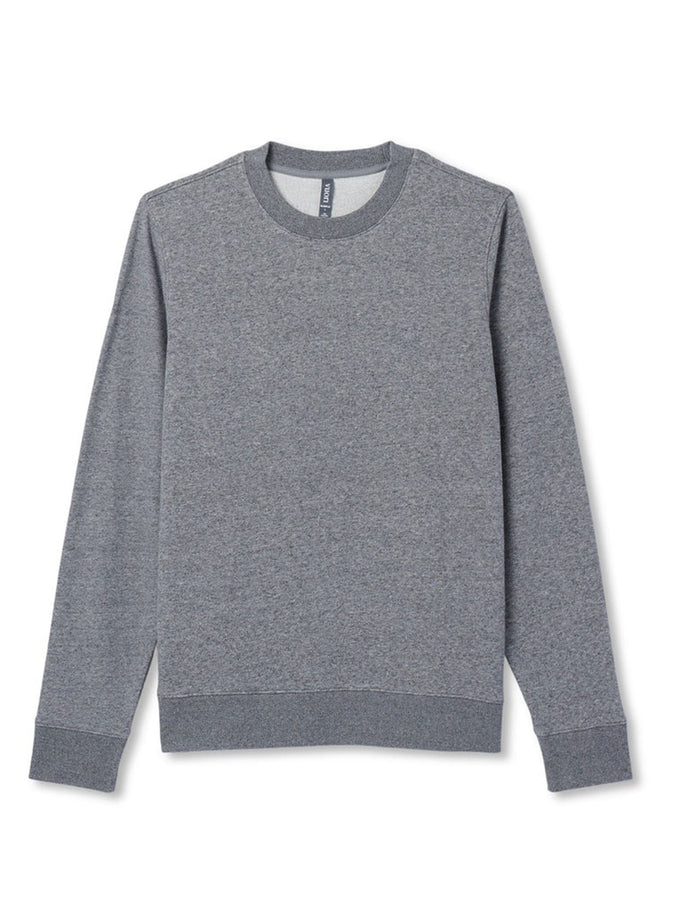 Vuori Cypress Logo Crewneck Sweatshirt Fall 2025 | HEATHER GREY (HTG)