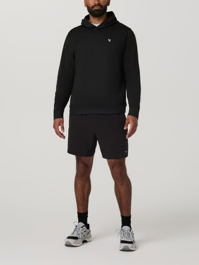 Vuori Ponto Hoodie Fall 2026 | BLACK HEATHER (HBK)