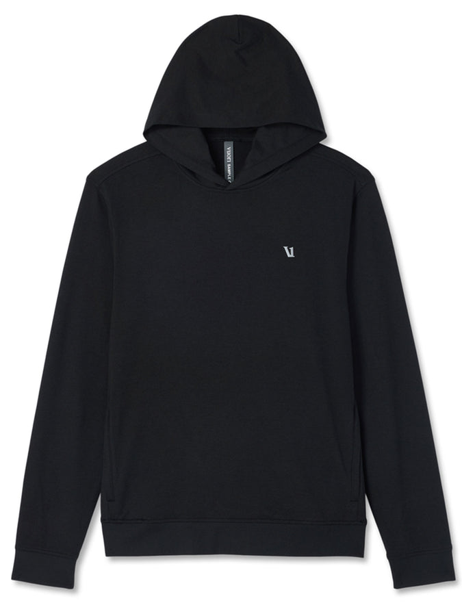 Vuori Ponto Hoodie Fall 2026 | BLACK HEATHER (HBK)