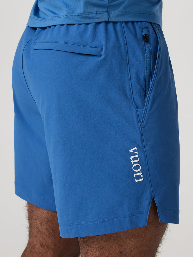 Vuori Crosscourt Unlined Shorts Spring 2026 |COURT BLUE (TBL)