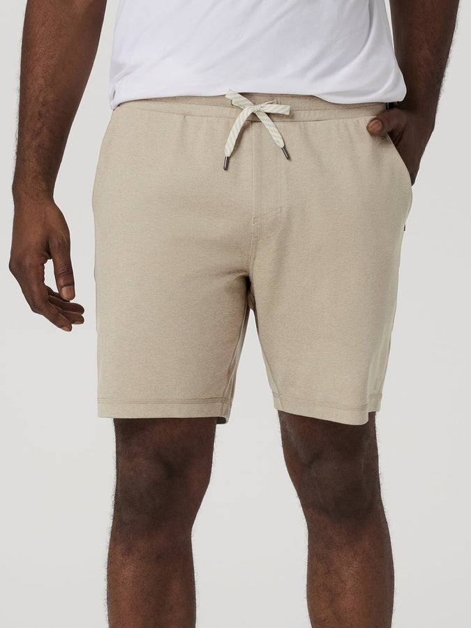 Vuori Ponto Performance Shorts Spring 2026 |TRUFFLE HEATHER (HTF)