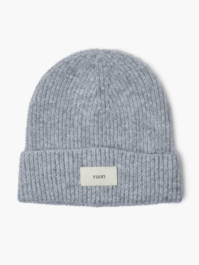 Vuori Label Beanie | LIGHT HEATHER GREY (LHG)