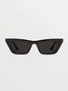 Volcom Peace Punk Gloss Black/Gray Sunglasses