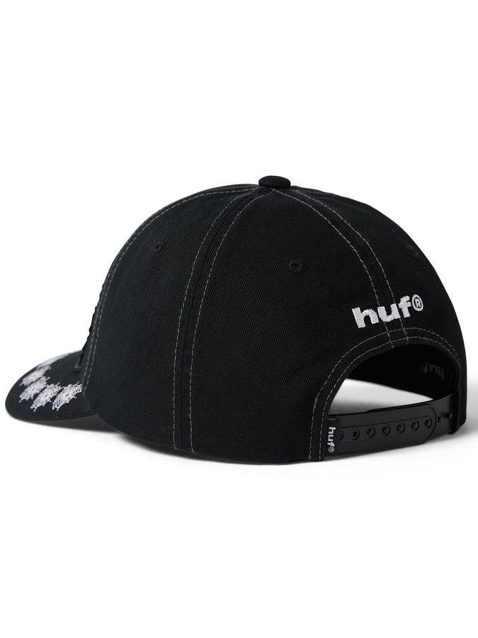 Huf x Marvel Spider-Man Venom Washed Black Snapback Hat Fall 2026 | WASHED BLACK