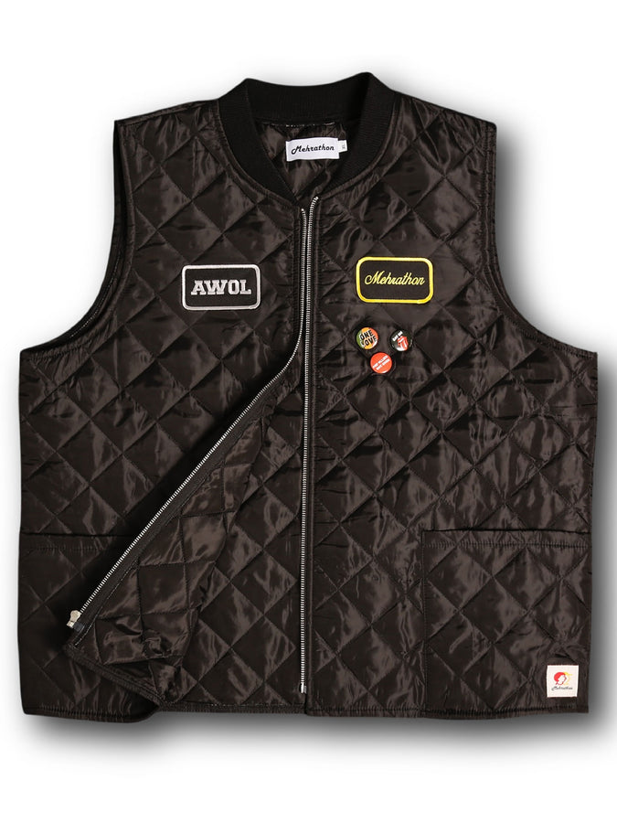 Mehrathon Awol Quilted Vest Summer 2026 | BLACK