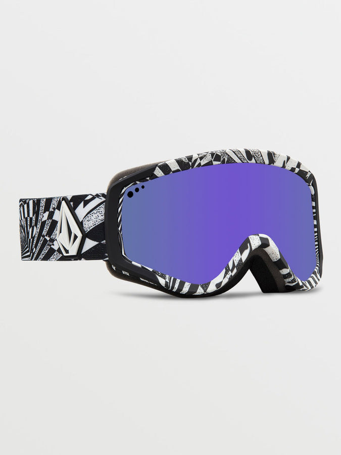 Attunga Op Art/Purple Chrome Snowboard Goggle 2024 | OP ART/PURPLE CHROME
