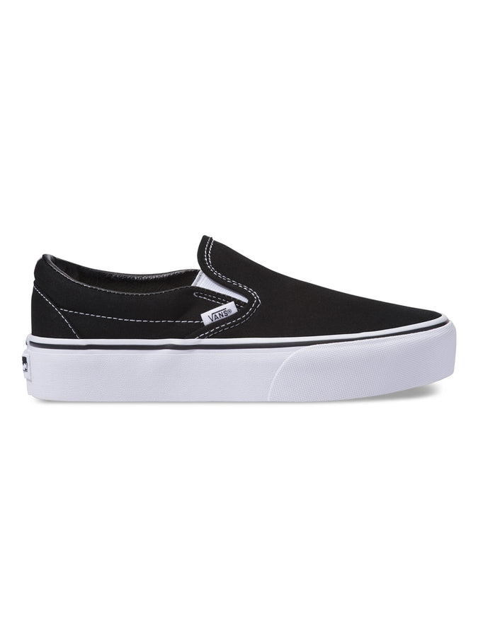 Vans Slip-On Platform Shoes | BLACK (BLK)