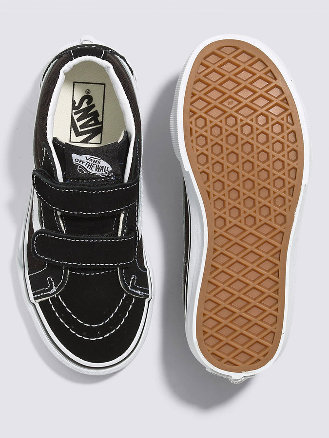 Vans Sk8-Mid Reissue V Black/True White Shoes | BLACK/TRUE WHITE (6BT)
