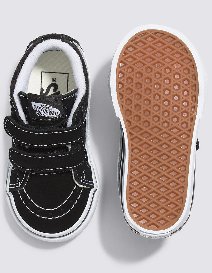 Vans Sk8-Mid Reissue V Black/True White Shoes | BLACK/TRUE WHITE (6BT)