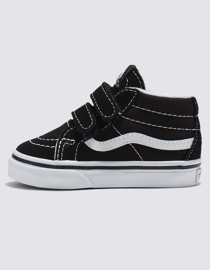 Vans Sk8-Mid Reissue V Black/True White Shoes | BLACK/TRUE WHITE (6BT)