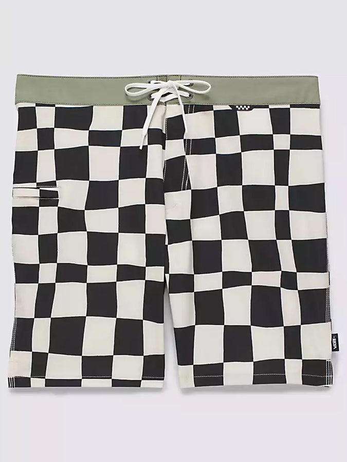 Vans The Daily Check Boardshort Spring 2024 | OATMEAL / BLACK (ZO2)