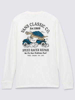 Vans Fall 2023 Turtle Racer Repair Long Sleeve T-Shirt