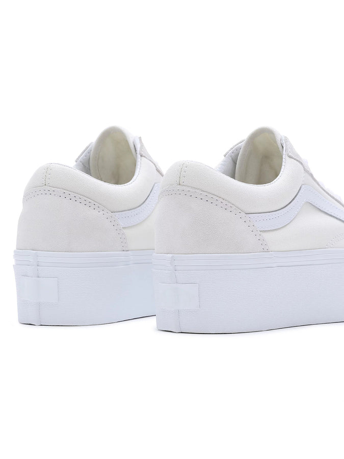 I Can Walk for Miles in Vans Old Skool Classic White Sneakers