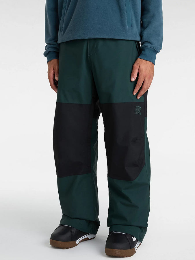 Vans MTE Hellbound Snow Pants 2025 | BLACK GREEN GABLES (DRJ)