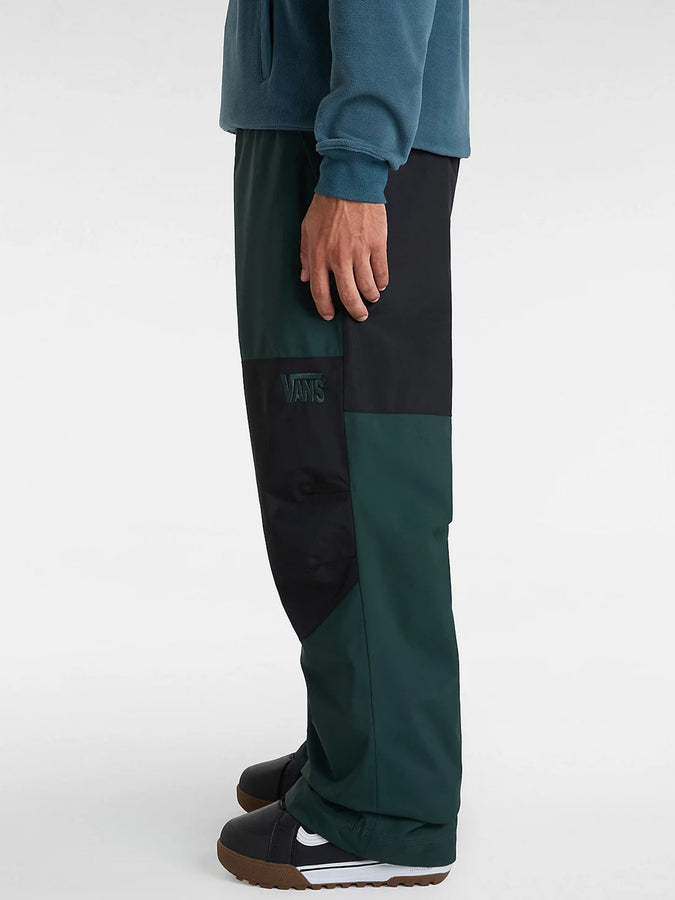 Vans MTE Hellbound Snow Pants 2025 | BLACK GREEN GABLES (DRJ)