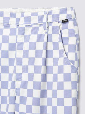 Vans Armanto II Purple & White Checkered Skate Pants