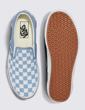 Vans Classic Slip-On Checkerboard Blue Shoes Spring 2024