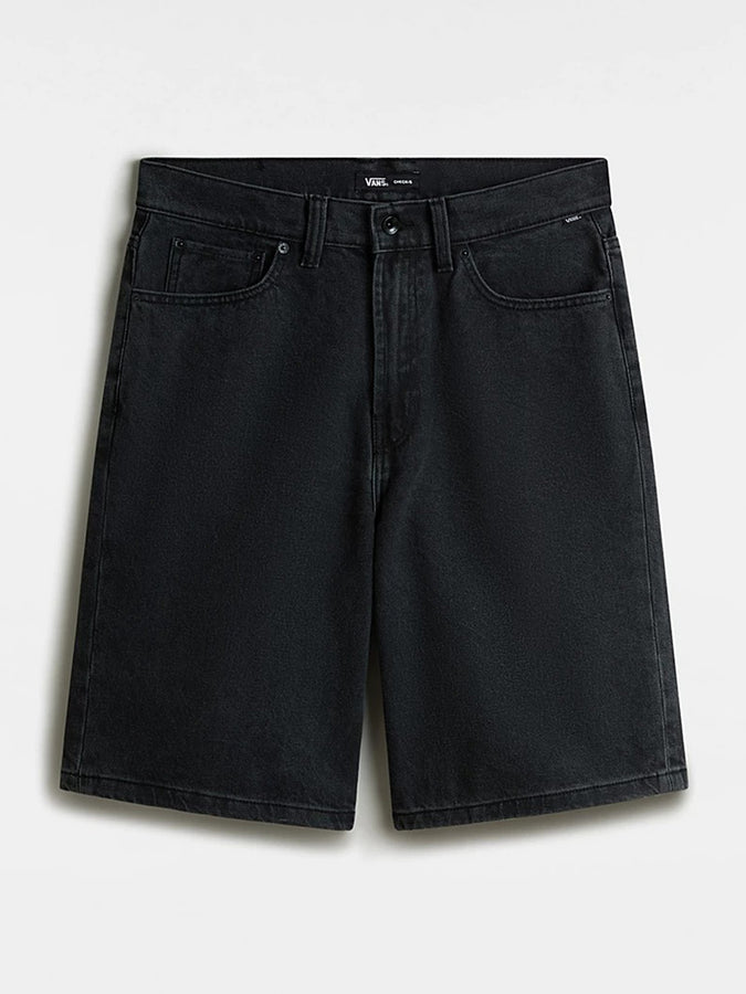 Vans Check-5 Baggy Denim Shorts Spring 2026 | WASHED BLACK (EMQ)