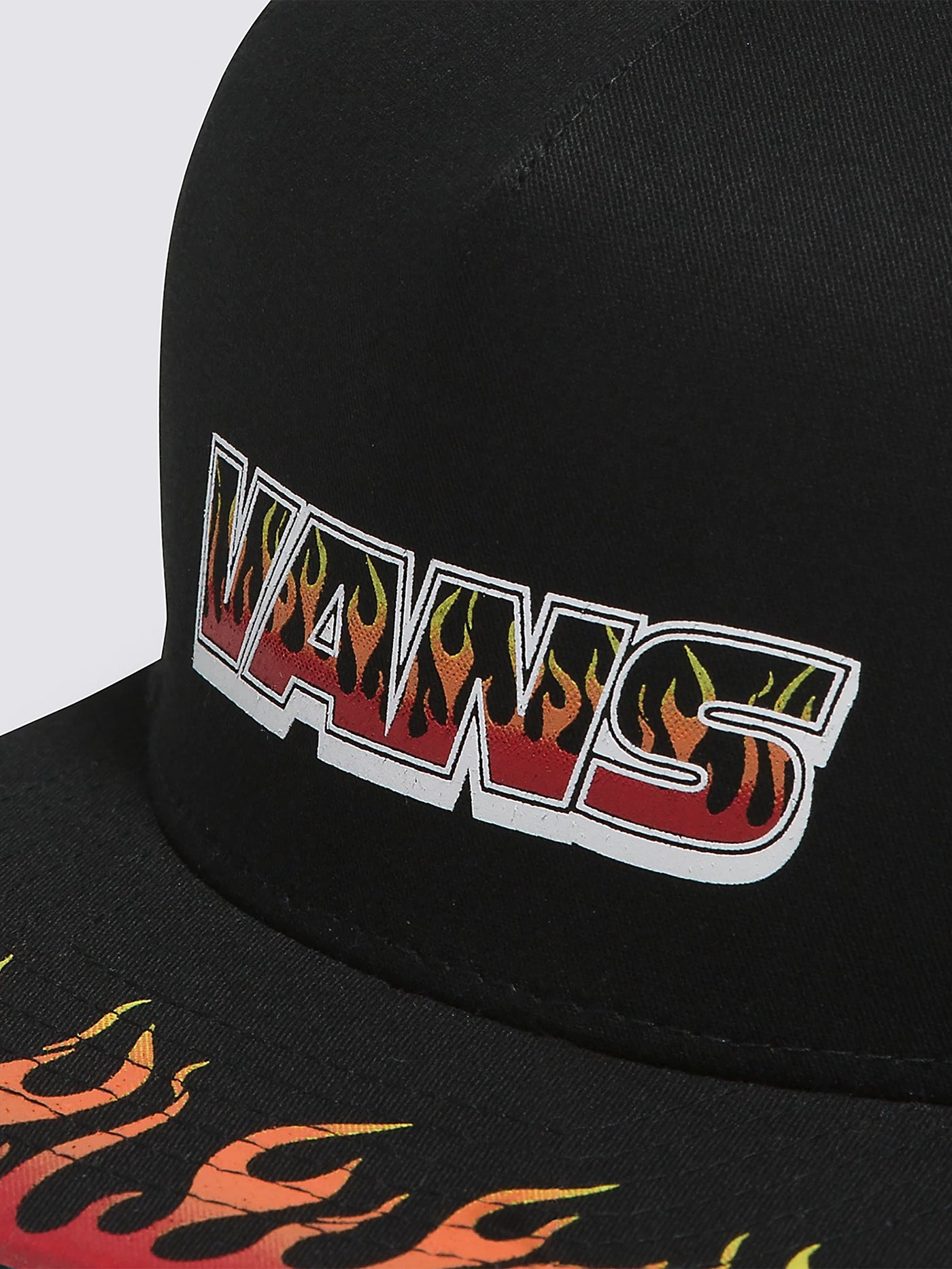 Casquette vans flame hot sale