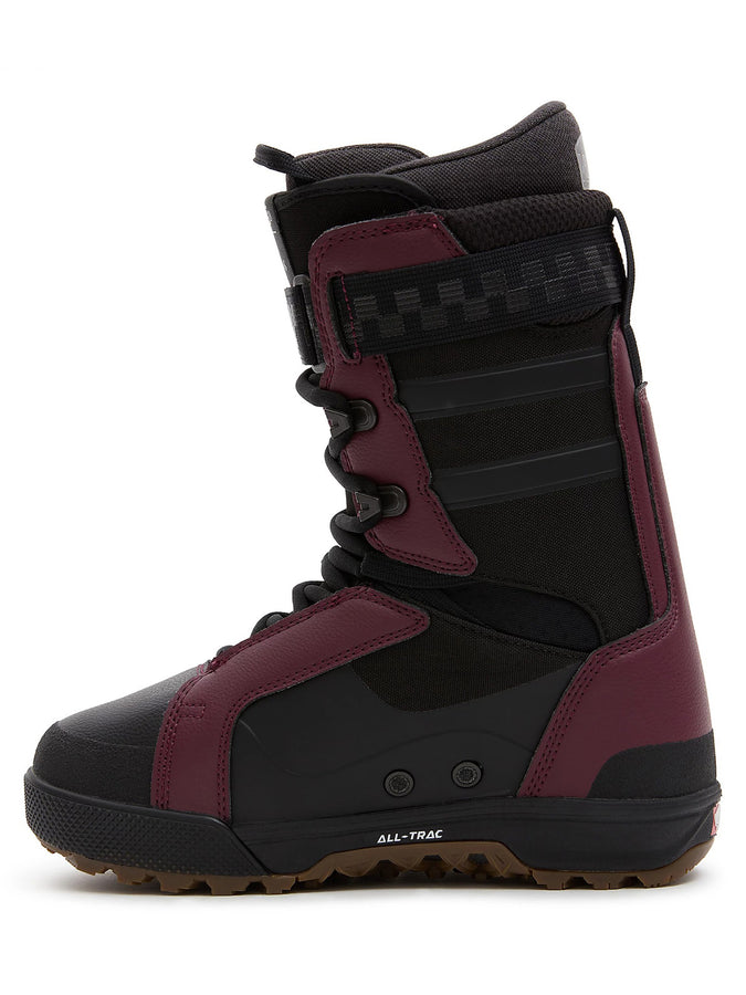 Vans Hi-Standard Pro Jill Perkins Snowboard Boots 2024 | BLACK/BURGUNDY (KGD)