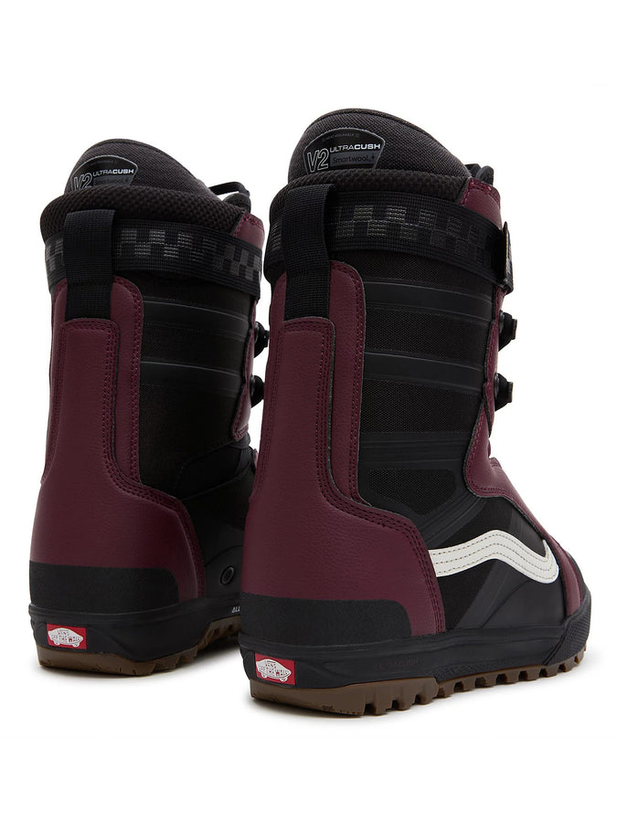 Vans Hi-Standard Pro Jill Perkins Snowboard Boots 2024 | BLACK/BURGUNDY (KGD)