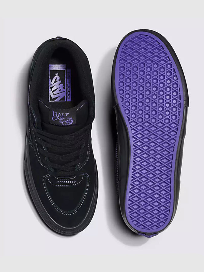 Vans Skate Half Cab Neon Black / Purple Shoes Summer 2024 | BLACK / PURPLE