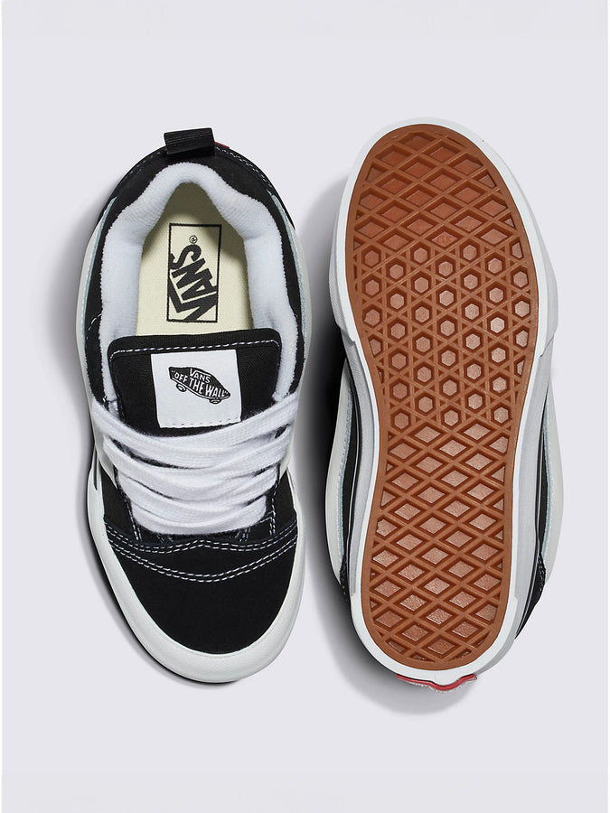 Vans Knu Skool Black/true White Shoes (Kids) | BLACK/TRUE WHITE (6BT)