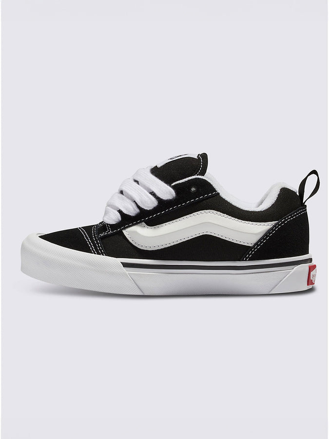 Vans Knu Skool Black/true White Shoes (Kids) | BLACK/TRUE WHITE (6BT)