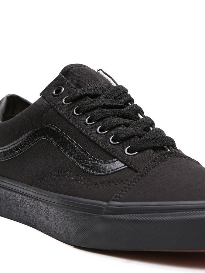 Vans Old Skool Black/Black Shoes | BLACK/BLACK (BKA)