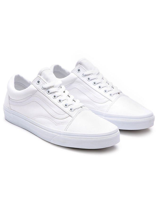 Vans Old Skool True White Shoes | TRUE WHITE (W00)