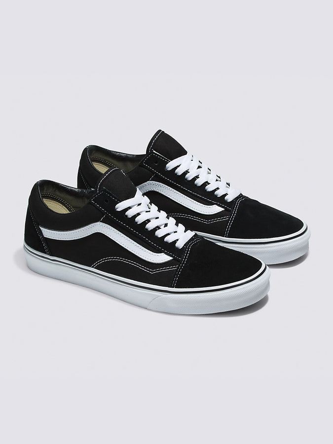 Vans Old Skool Black/White Shoes | BLACK/WHITE (Y28)