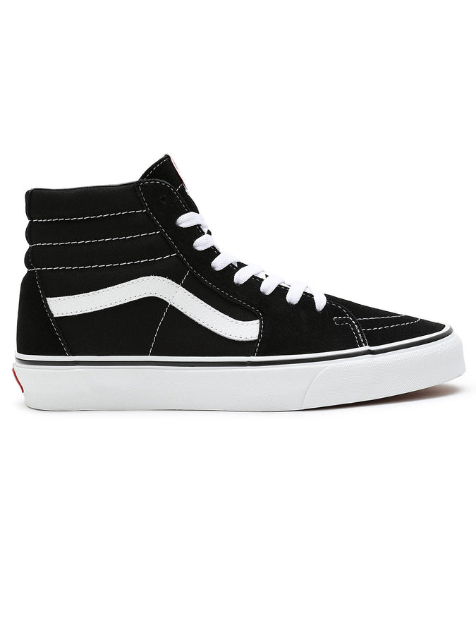 Vans Sk8-Hi Shoes | BLACK/BLACK/WHITE (B8C)