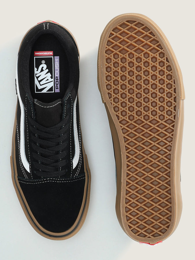 Vans Skate Old School Black/Gum/White Shoes Spring 2026 | BLACK/GUM/WHITE (B9K)