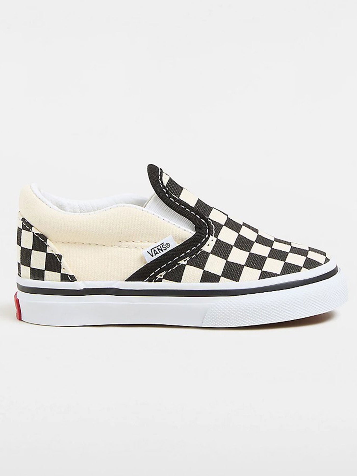 Vans Classic Slip-On Black White Checkerboard/White Shoes