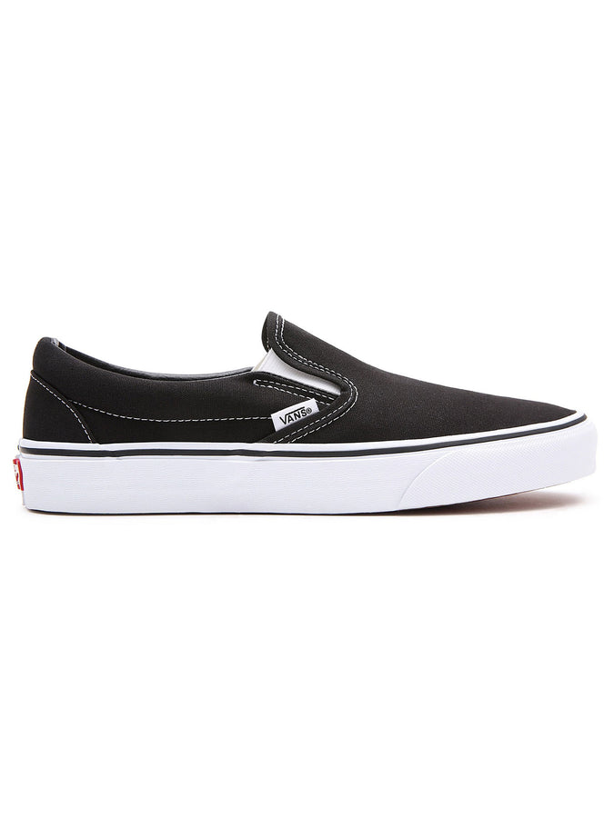 Vans Classic Slip-on Black Shoes | BLACK (BLK)