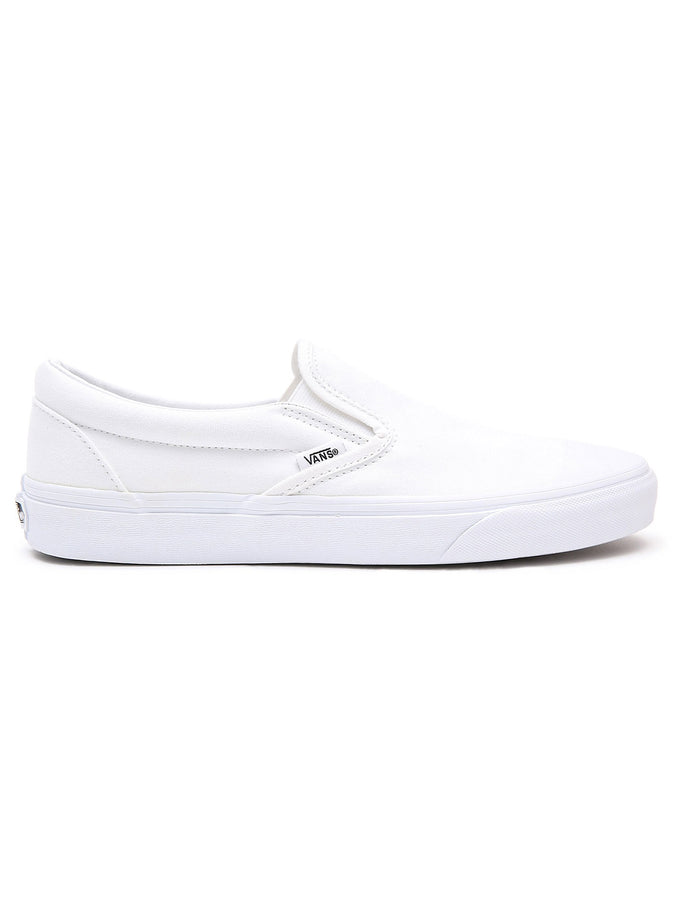 Vans Classic Slip-On Shoes | TRUE WHITE (W00)