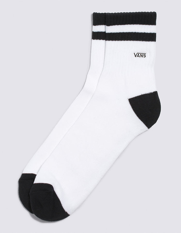 Vans Half Socks | WHITE/BLACK (YB2)