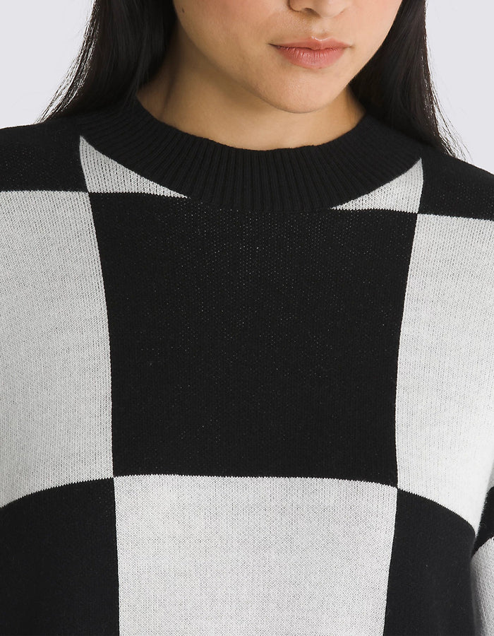 Vans Vortex Women Sweater Spring 2024 | BLACK/MARSHMALLOW (1KP)
