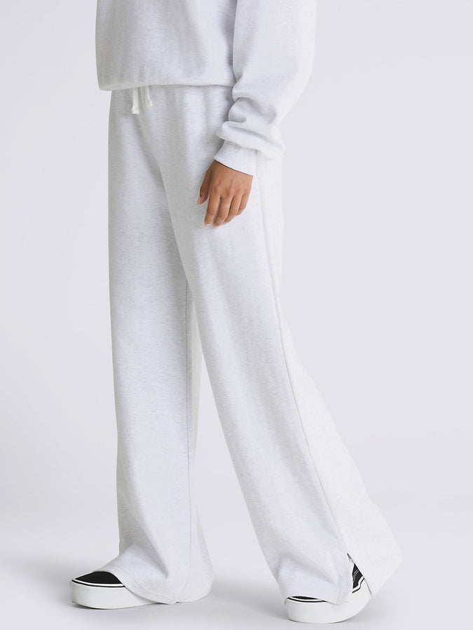Vans Spring 2024 Elevated Double Knit Sweatpant Pants | WHITE HEATHER (15P)