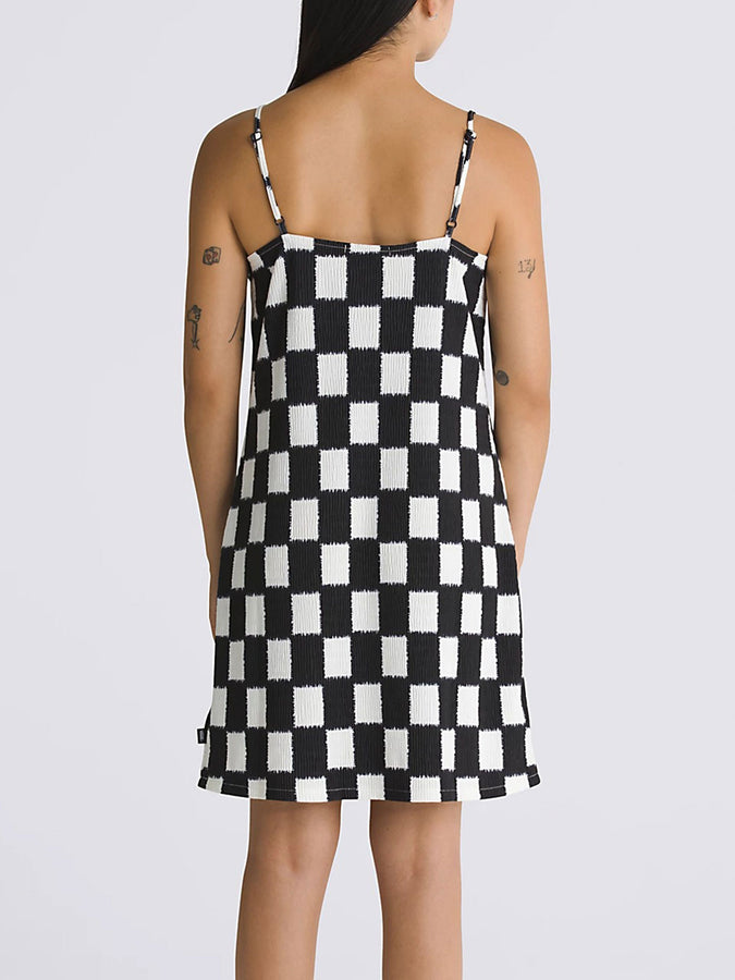 Vans Benton Women Checker Dress Spring 2024 | BLACK/MARSHMALLOW (1KP)