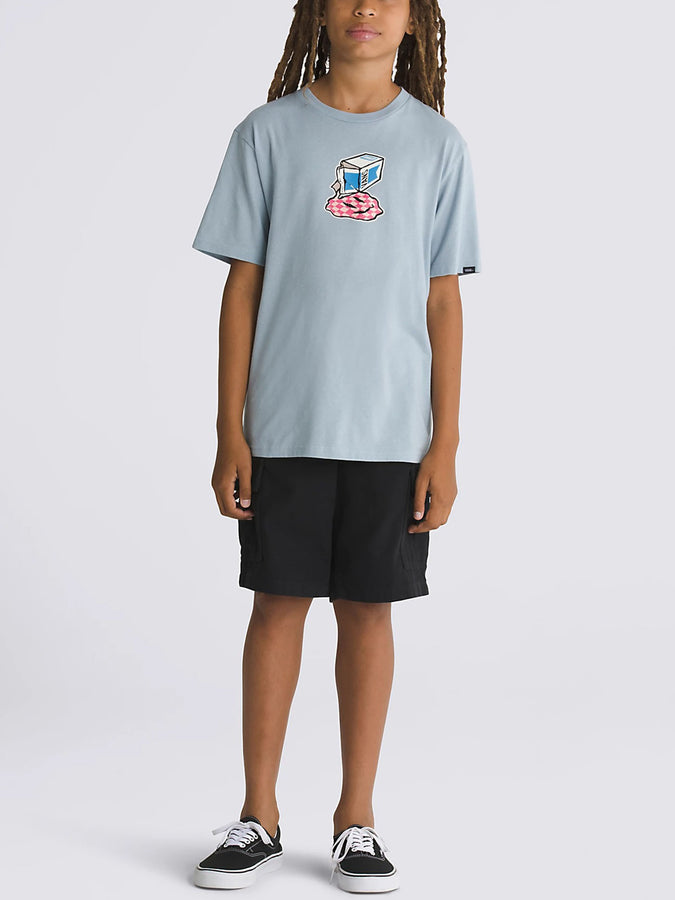 Vans Summer 2024 Checkerboard Spill T-Shirt | DUSTY BLUE (DSB)