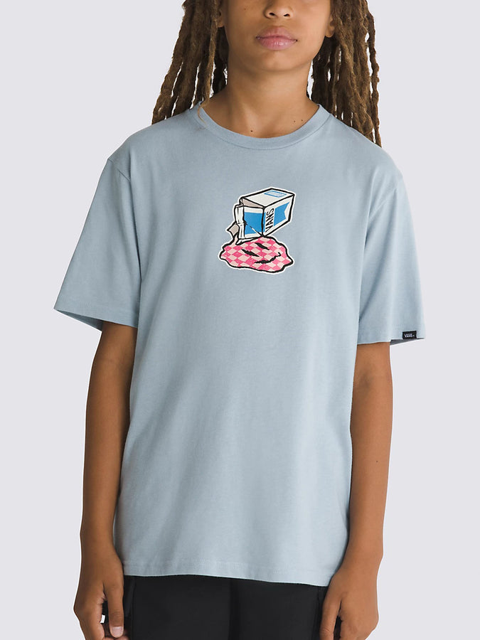 Vans Summer 2024 Checkerboard Spill T-Shirt | DUSTY BLUE (DSB)
