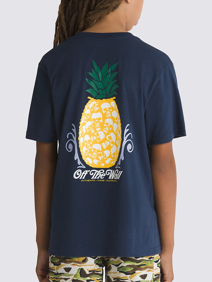 Vans Summer 2024 Pineapple Skull T-Shirt | DRESS BLUES (LKZ)
