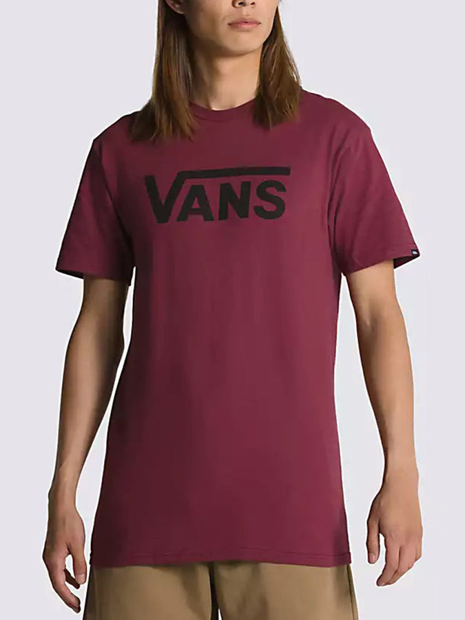 Vans Classic Short Sleeve T-Shirt Fall 2024 | BURGUNDY BLACK