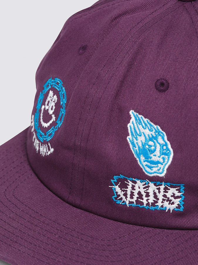 Vans Spring 2024 Whammy Low Unstructured Hat | BLACKBERRY WINE (CHJ)