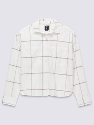 Vans Antica Boxy Long Sleeve Buttondown Shirt Fall 2024