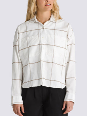 Vans Antica Boxy Long Sleeve Buttondown Shirt Fall 2024