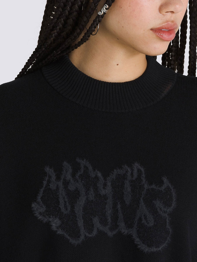 Vans Cammile Graphic Sweater Fall 2024 | BLACK (BLK)
